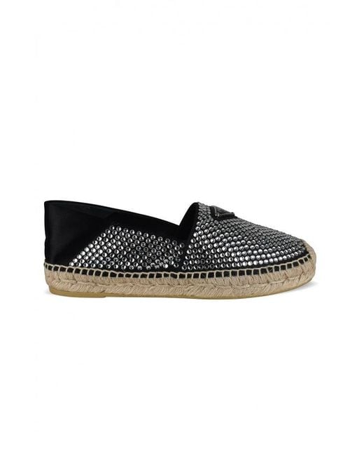 Prada Black Espadrilles