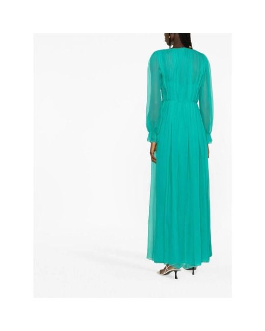 Alberta Ferretti Green Dresses
