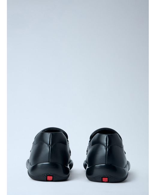 Prada Multicolor Leather Loafers for men