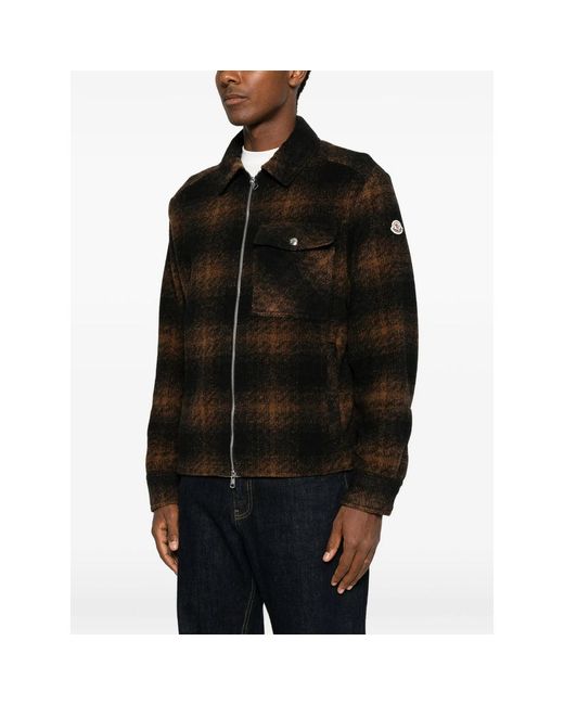 Moncler Black Jackets for men