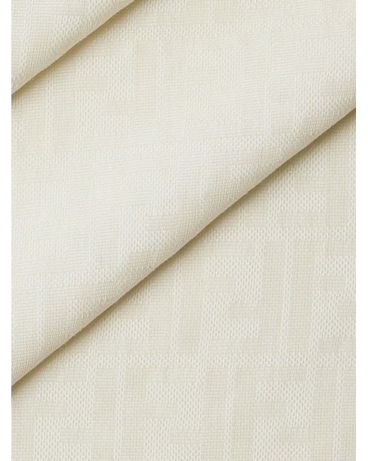 Fendi Natural Wool Scarf