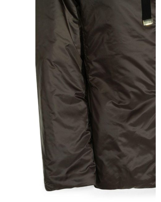 Max Mara Black Nylon Padded Blouson Jacket