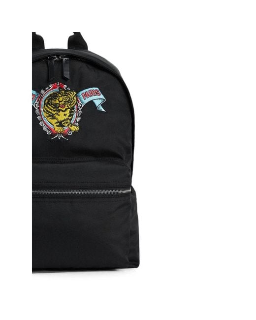 KENZO Black Backpacks for men