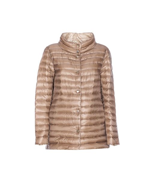 Herno Natural Nylon Ultralight A-Shape Reversible Jacket