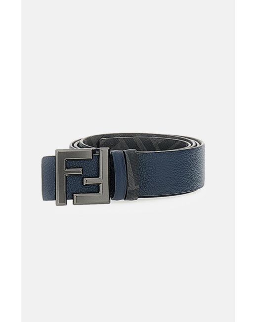 Fendi Black Ff Belt for men
