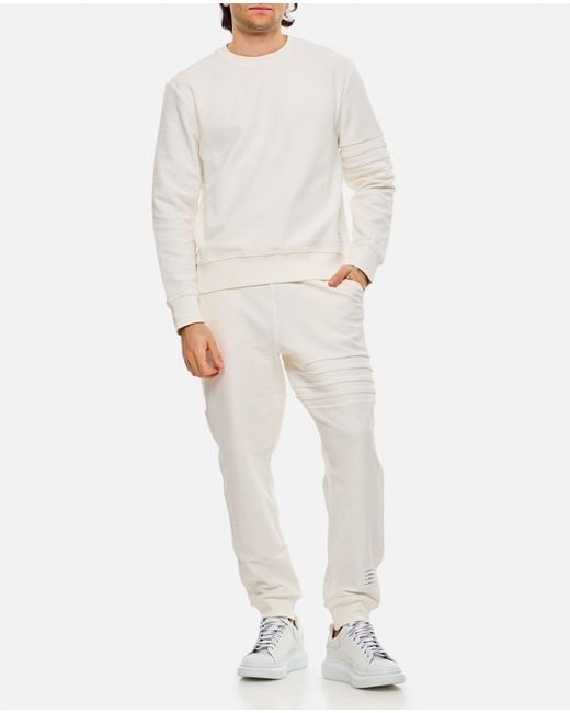 Thom Browne White Trouser for men