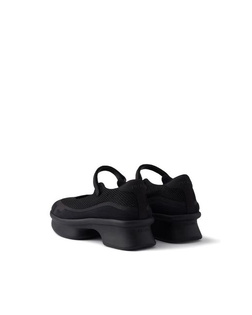 Prada Blue Ballet Flats