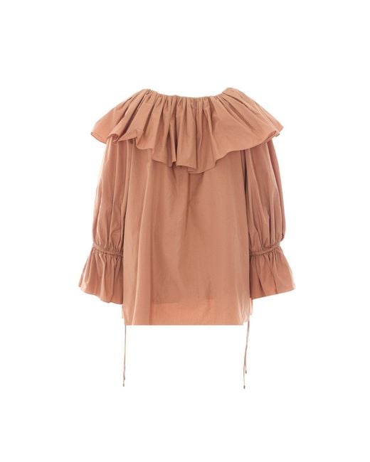 Chloé Orange H101 Top