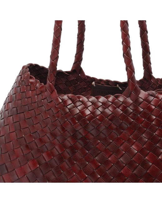 Dragon Diffusion Red Large Santa Croce Shoulder Bag