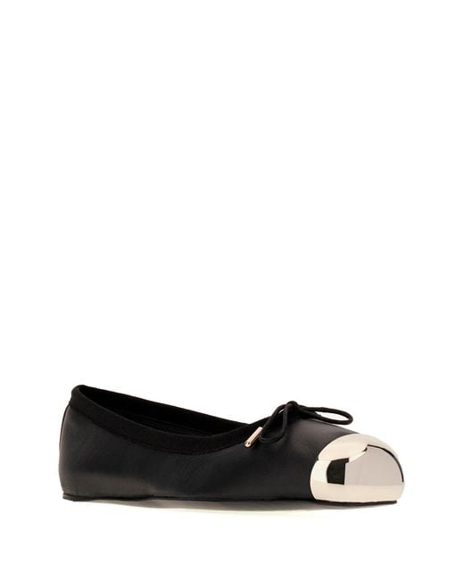 McQueen Black Shoes Flats