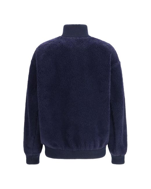 Prada Blue Fleece Jacket