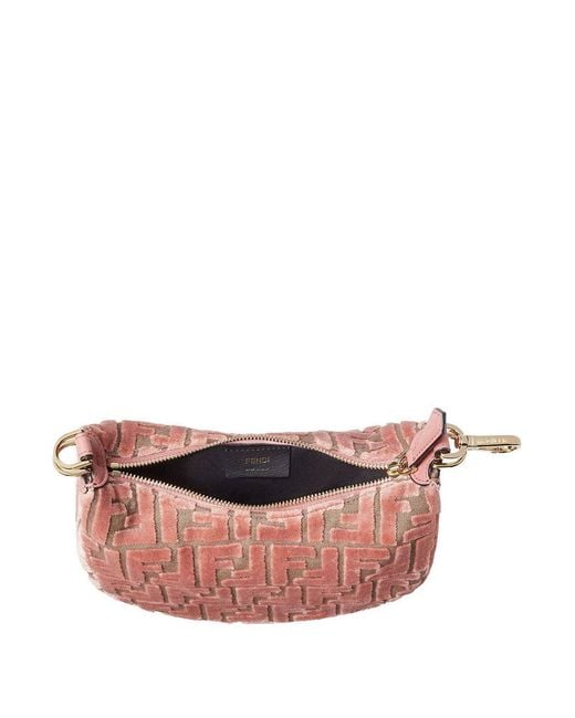 Fendi Pink Graphy Mini Hobo