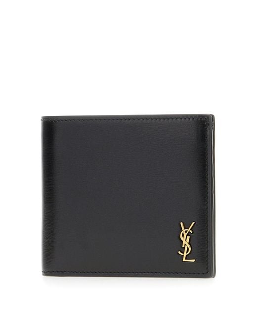Saint Laurent Black Accessories Wallets for men