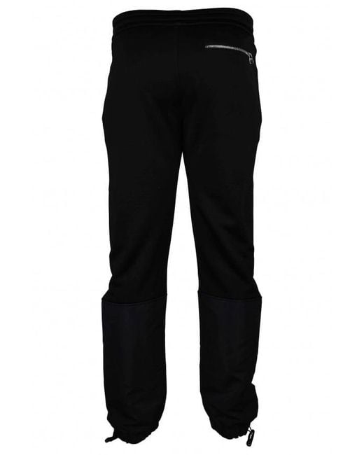 McQueen Black Viscose Jogging Sweatpants