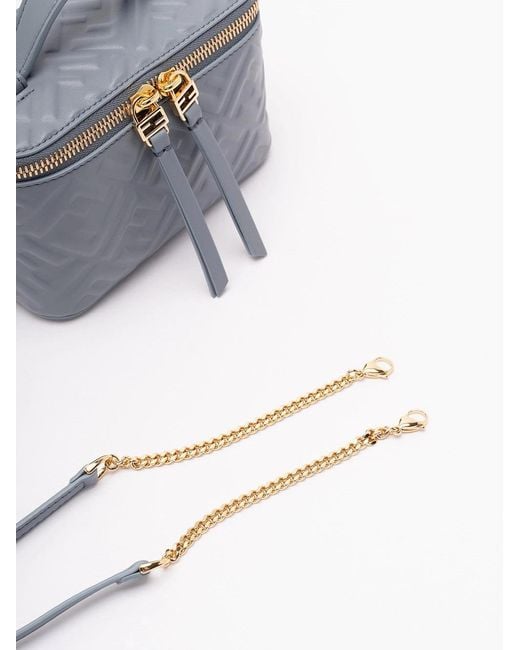 Fendi Gray Vanity Case