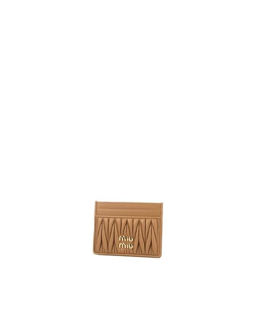 Miu Miu White Accessories Wallets