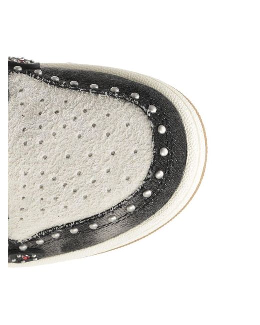 Amiri White "Stud Skel" Sneaker for men