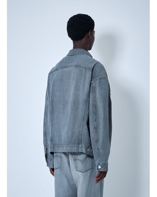 Junya Watanabe Blue Denim Jacket for men