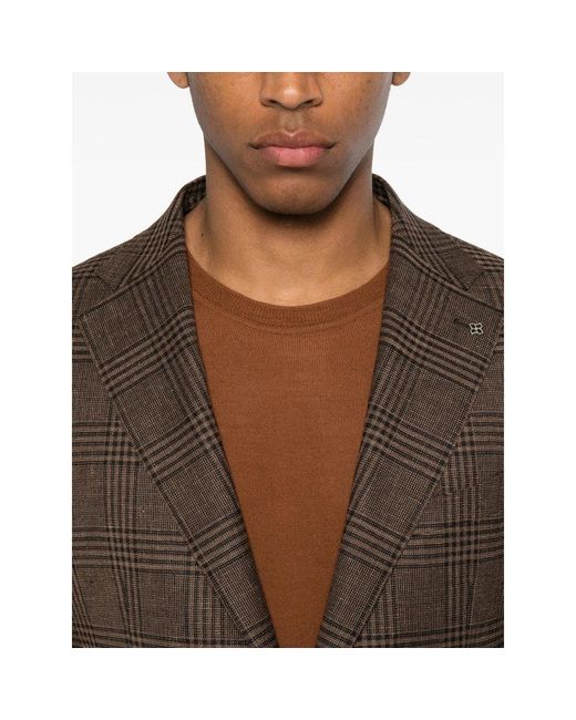 Tagliatore Brown Jackets for men