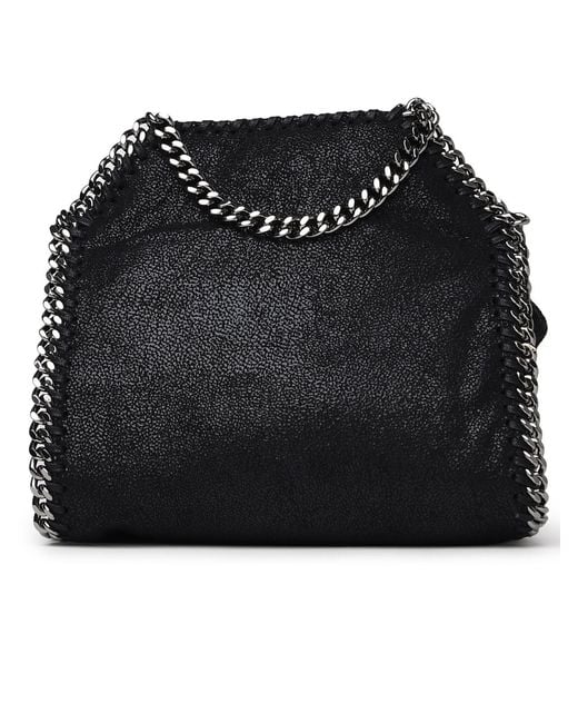 Stella McCartney Black Polyester Tiny Falabella Bag