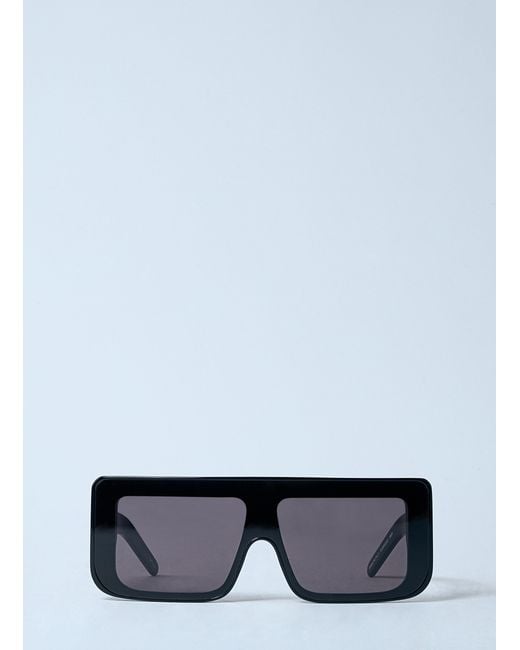 Rick Owens Blue Documenta Sunglasses for men