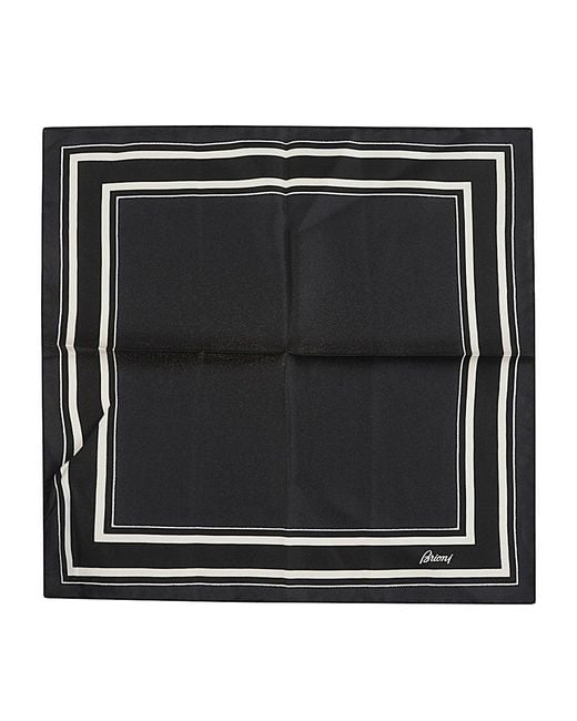 Brioni Black Scarves for men