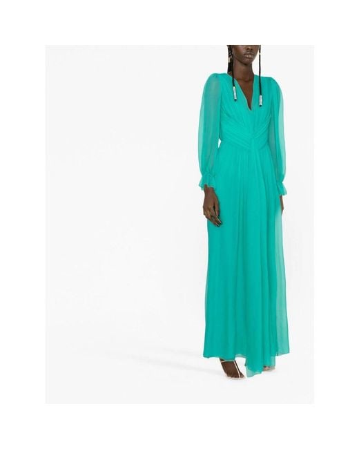 Alberta Ferretti Green Dresses