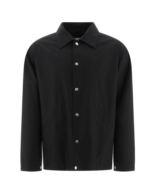 Jil Sander Black Jackets for men
