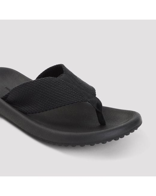 Phoebe Philo Black Flip Flop