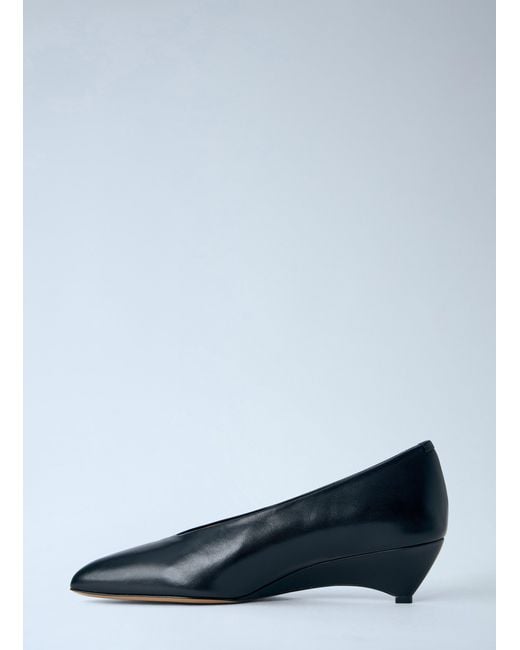 Jil Sander Blue Arc Pumps