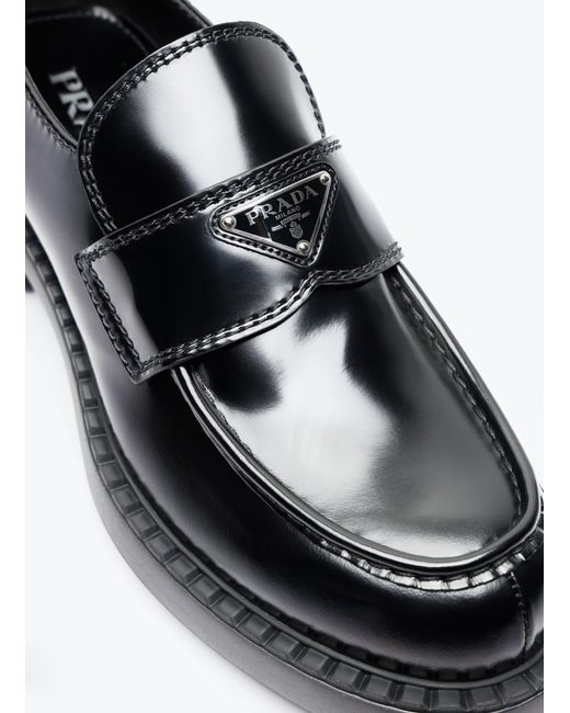 Prada White Chocolate Loafers for men