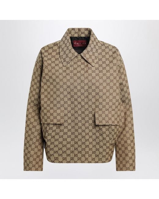 Gucci Brown Chic Bomber Jacket