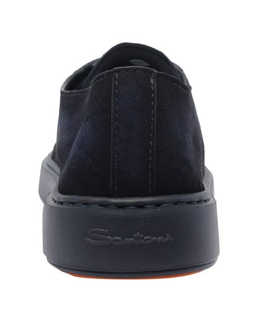 Santoni Blue Ford Sneakers for men