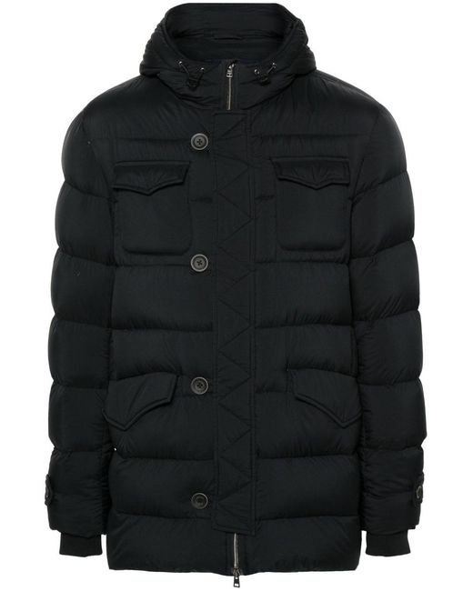 Herno Black Coats for men