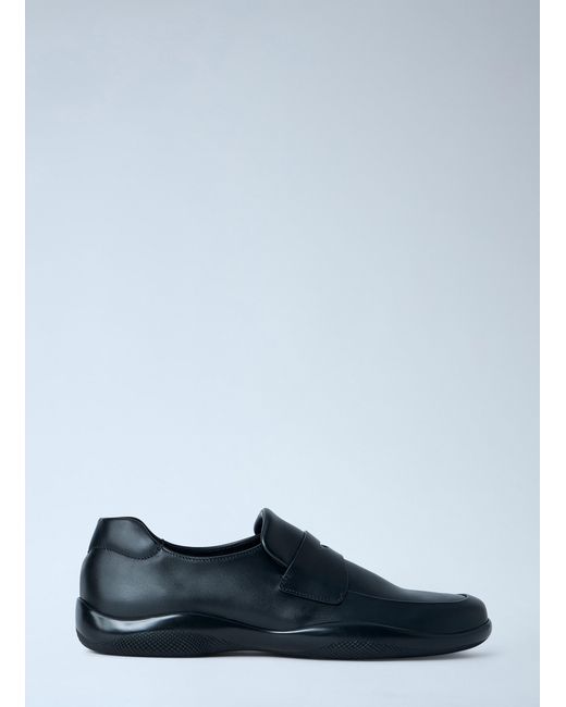 Prada Multicolor Leather Loafers for men