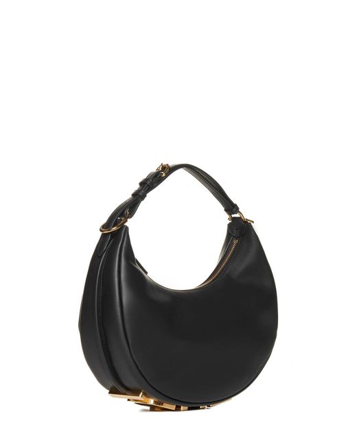 Fendi Blue Graphy Leather Bag