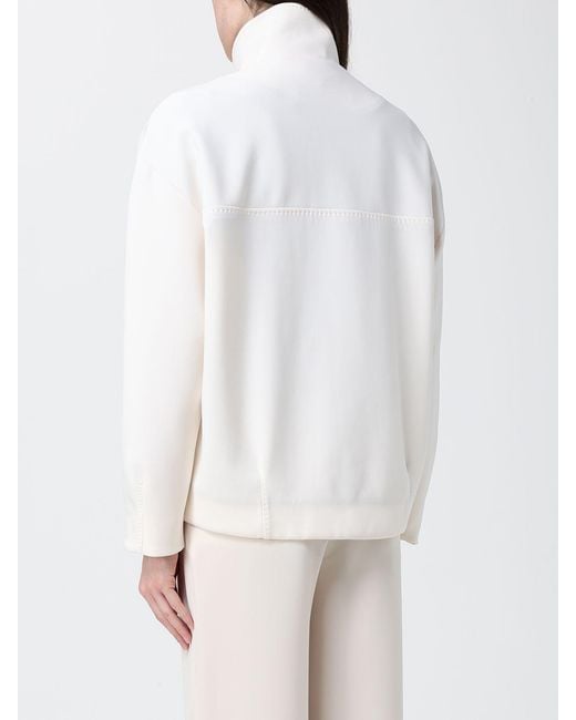 Max Mara White Jacket Ivory