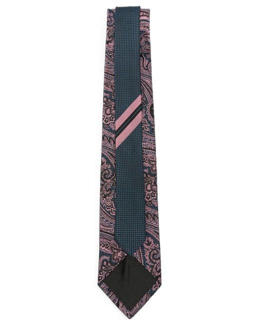 Dries Van Noten Purple Cravatta for men