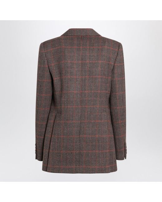 Chloé Brown Classic Long Blazer Jacket