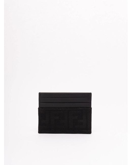 Fendi White Card Case for men