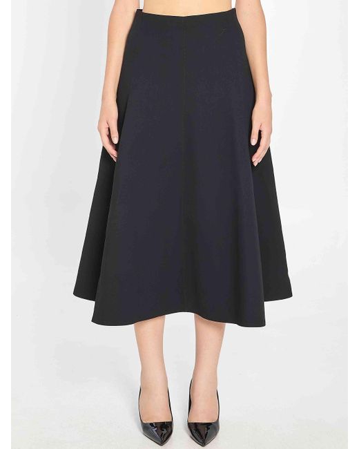 Jacquemus Blue Triangle Skirt