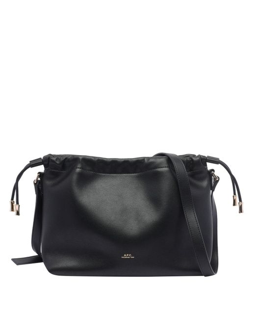 A.P.C. Black Ninon Bucket Bag