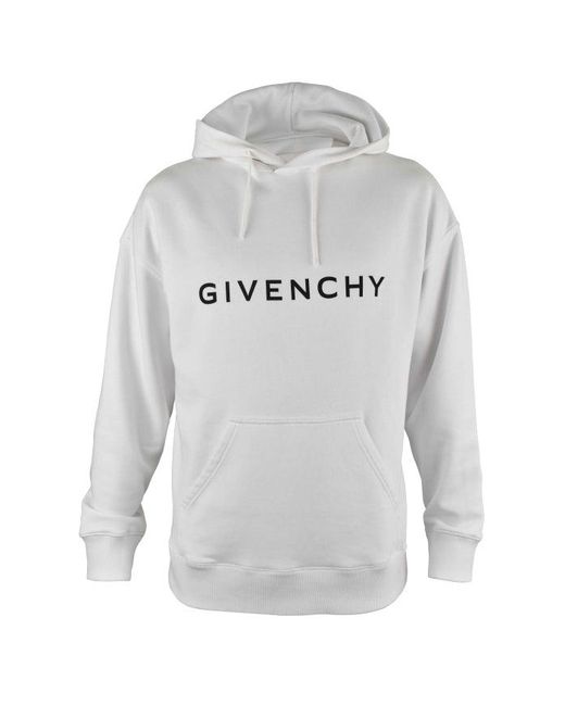 Givenchy Gray Archetype Hoodie for men
