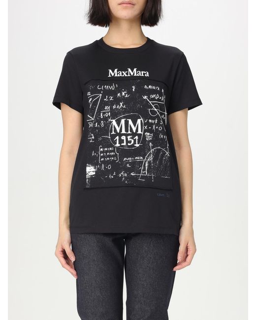 Max Mara Black T-Shirt 1 for men