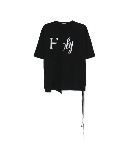 Ann Demeulemeester Black T-Shirts & Vests for men