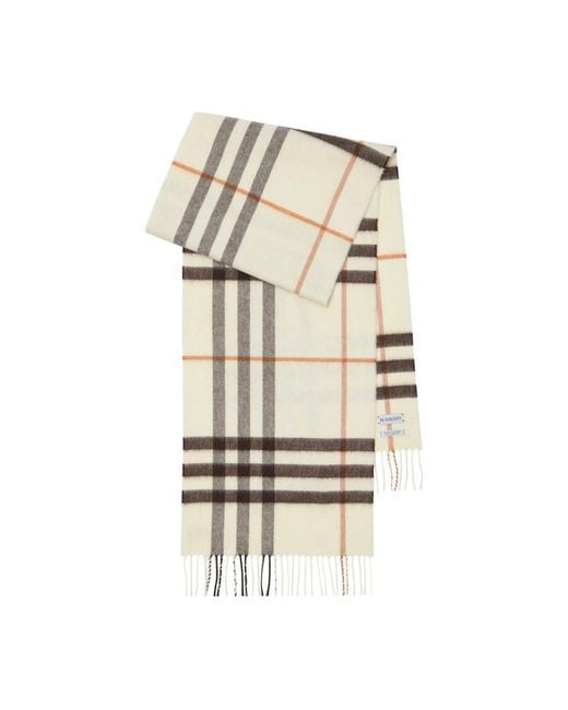 Burberry Natural Scarves for men