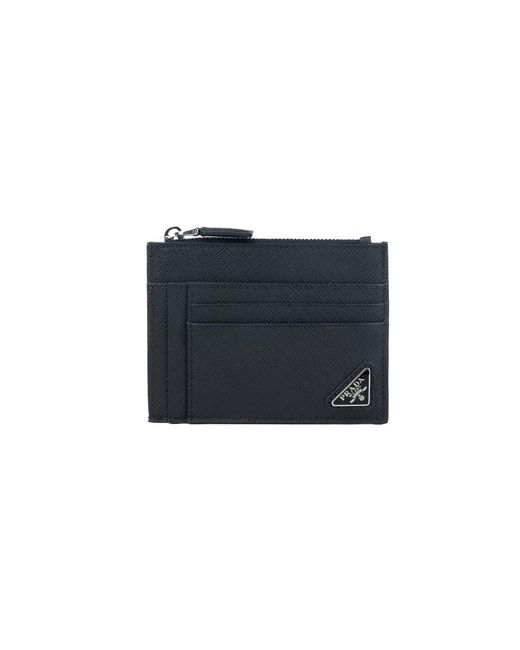 Prada Blue Accessories Wallets for men