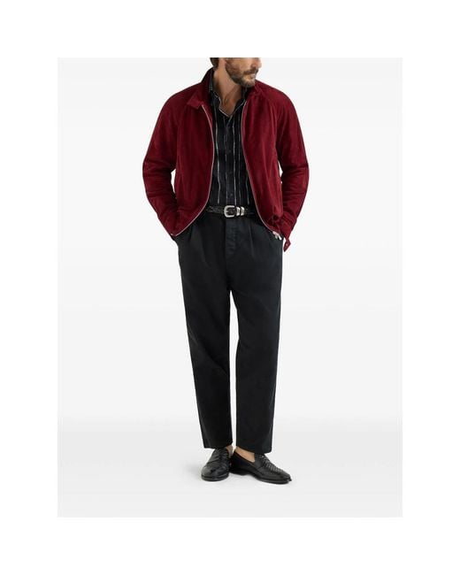 Brunello Cucinelli Red Jackets for men