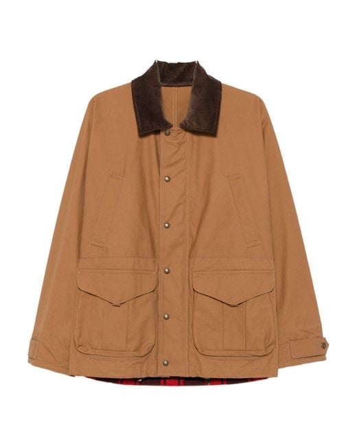 Junya Watanabe Brown Cotton Jacket for men
