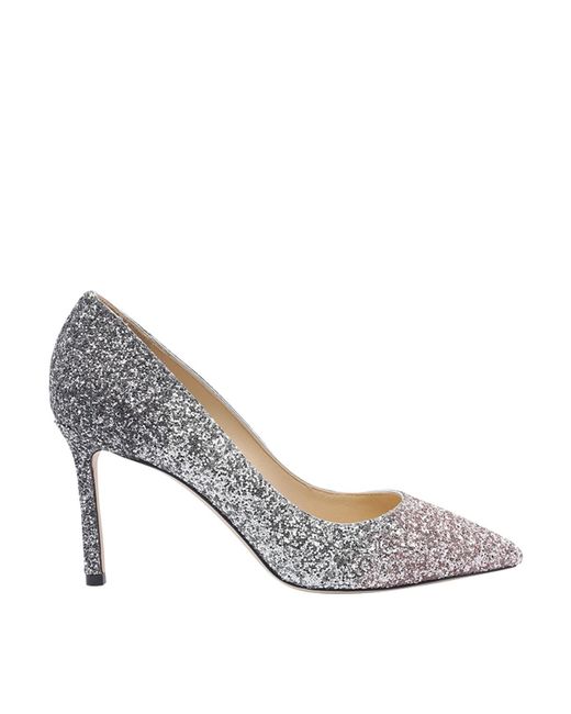 Jimmy Choo Gray Romy Pumps